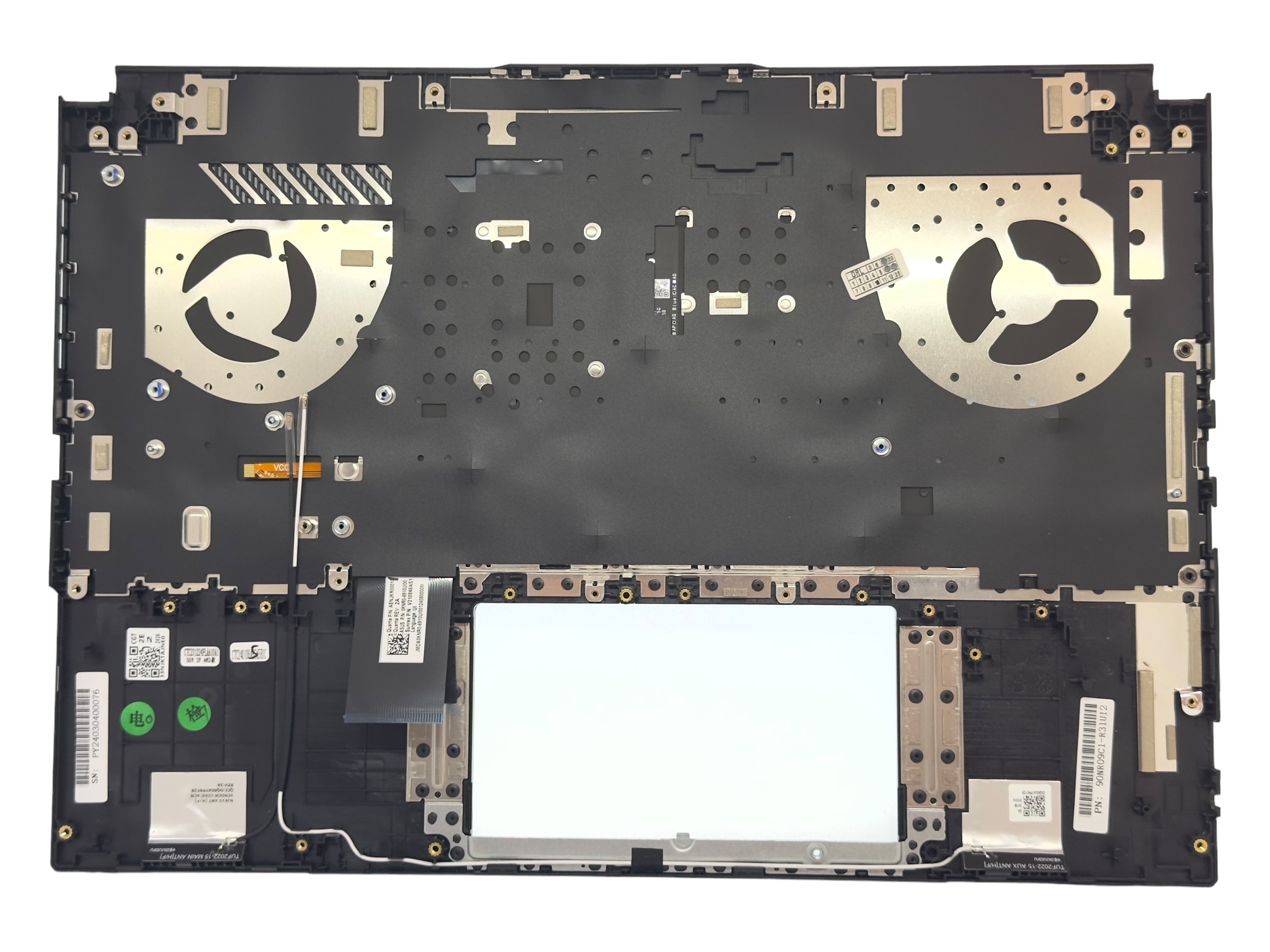 Carcasa superioara si tastatura originala Asus TUF Gaming F15 FA507RC, FA507RE, FX507ZC, FX507ZC4, FX507ZE, neagra, layout US, cu iluminare RGB, model 90NR09C1-R31UI1 Carcasa superioara si tastatura originala Asus TUF Gaming F15 FA507RC, FA507RE, FX507ZC, FX507ZC4, FX507ZE, neagra, layout US, cu iluminare RGB, model 90NR09C1-R31UI1