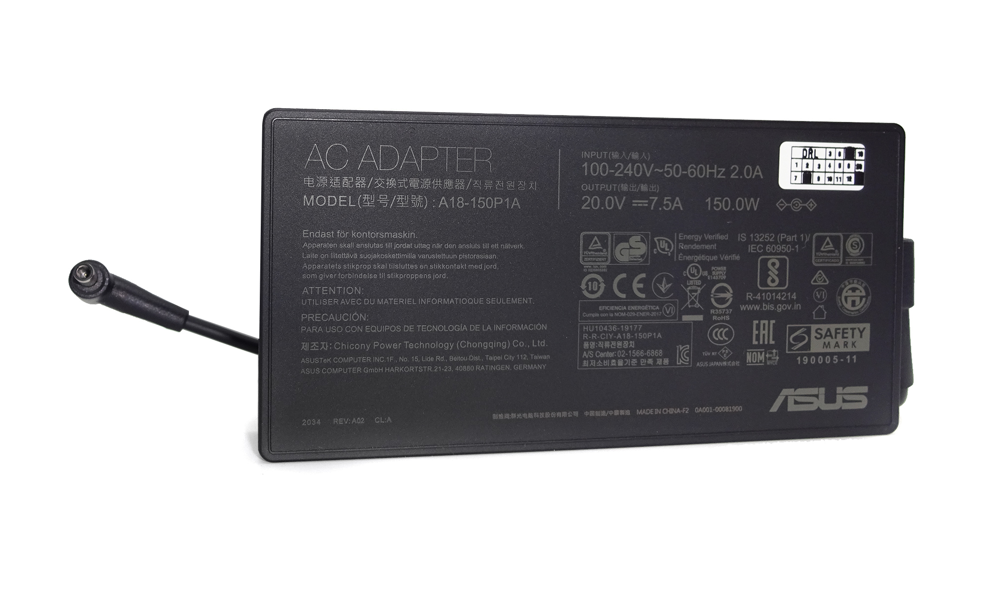 Incarcator original Asus Vivobook Pro 14 OLED K6400ZC M6400RC, 15 M6500RC, K6502HC K6502VJ K6502VU K6502VV K6502ZC K6502ZE K6602ZC K6602ZE N7401ZE N7600ZE M7600RE UM6702RC UP6502ZD UX535QA UX535QE Incarcator original Asus Vivobook Pro 14 OLED K6400ZC M6400RC, 15 M6500RC, K6502HC K6502VJ K6502VU K6502VV K6502ZC K6502ZE K6602ZC K6602ZE N7401ZE N7600ZE M7600RE UM6702RC UP6502ZD UX535QA UX535QE