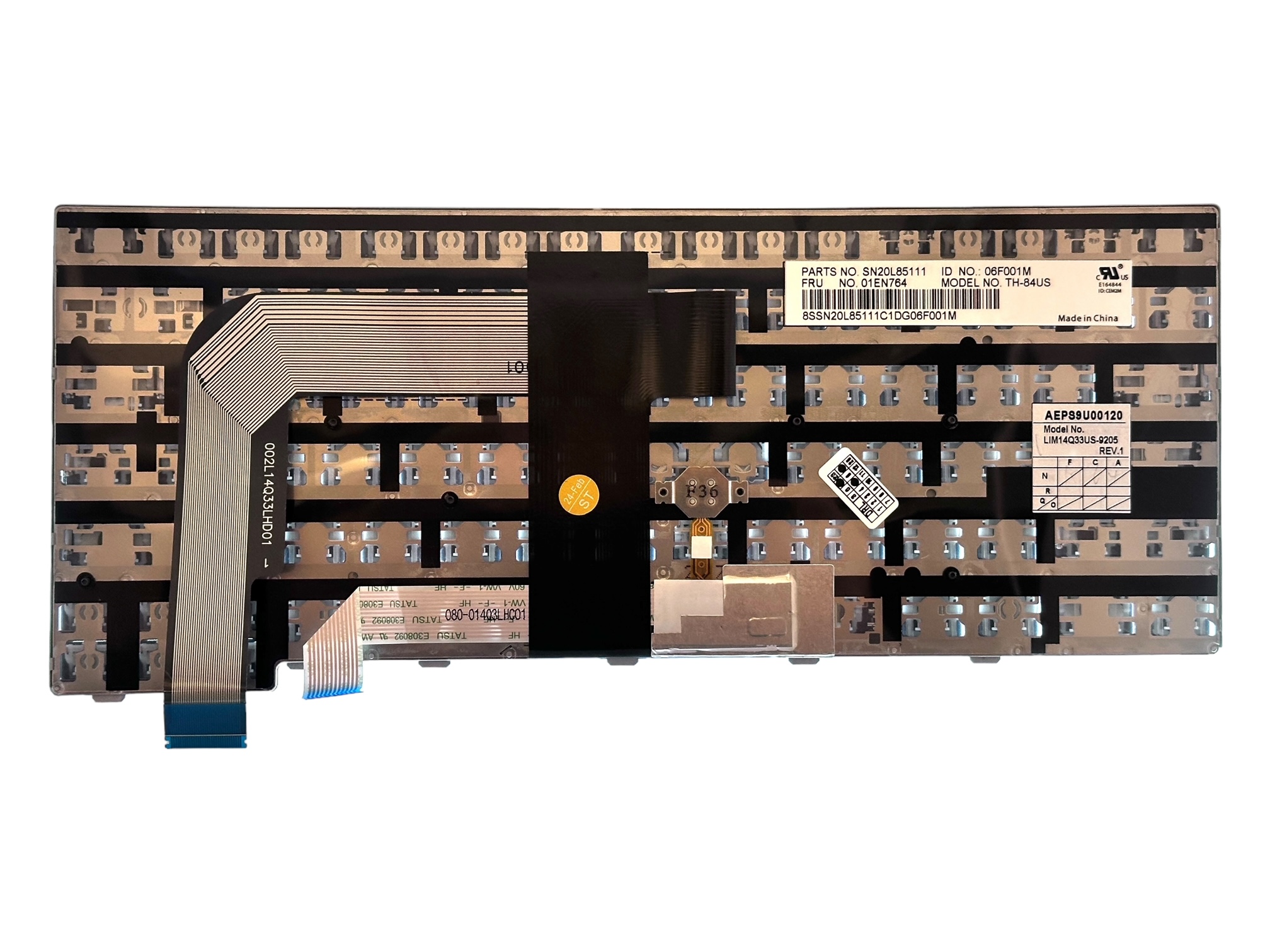 Tastatura compatibilia Lenovo ThinkPad T460s, T470s, ThinkPad 13 Gen 1 & Gen 2, rama argintie, fara iluminare Tastatura compatibilia Lenovo ThinkPad T460s, T470s, ThinkPad 13 Gen 1 & Gen 2, rama argintie, fara iluminare