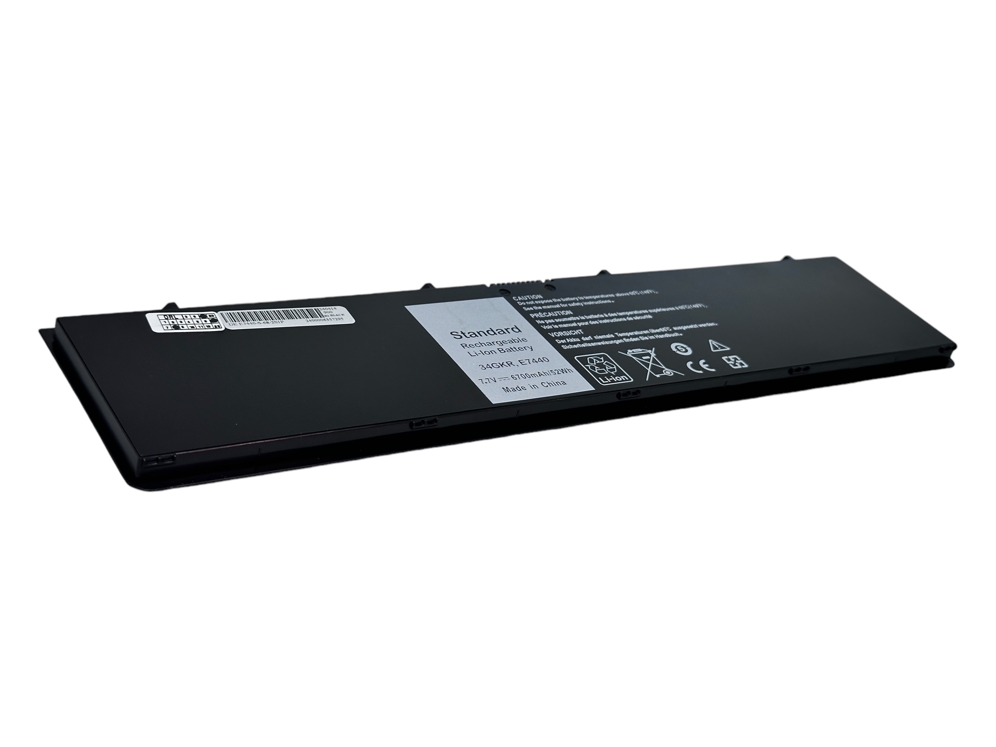 Baterie compatibila Dell Latitude E7440, E7450, 6700mAh, 52Wh, 4 celule