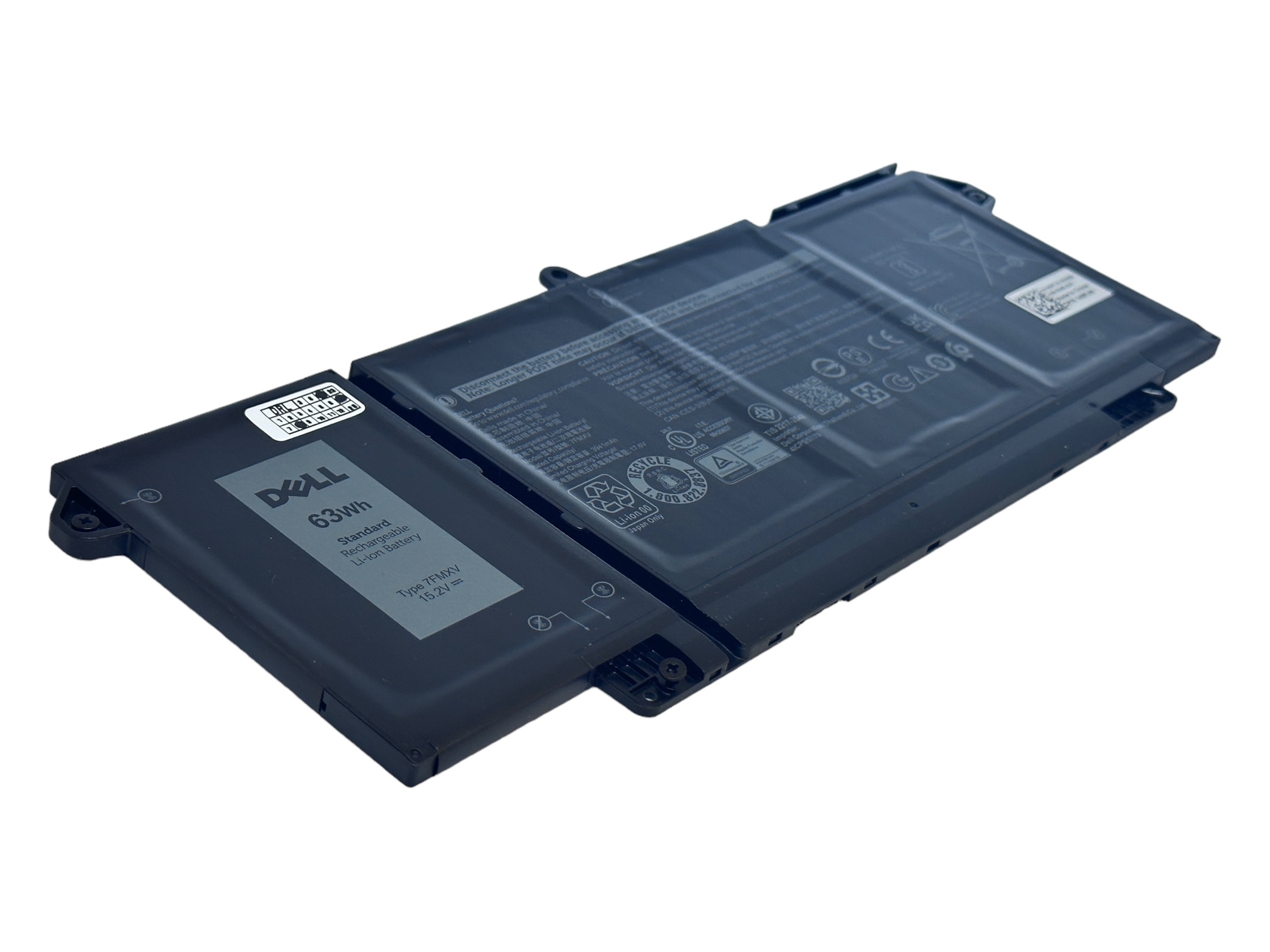 Baterie originala Dell type 7FMXV 63Wh, Latitude 5320, 7520, 7320, 7320 2-in-1, 7420 2-in-1, 7420