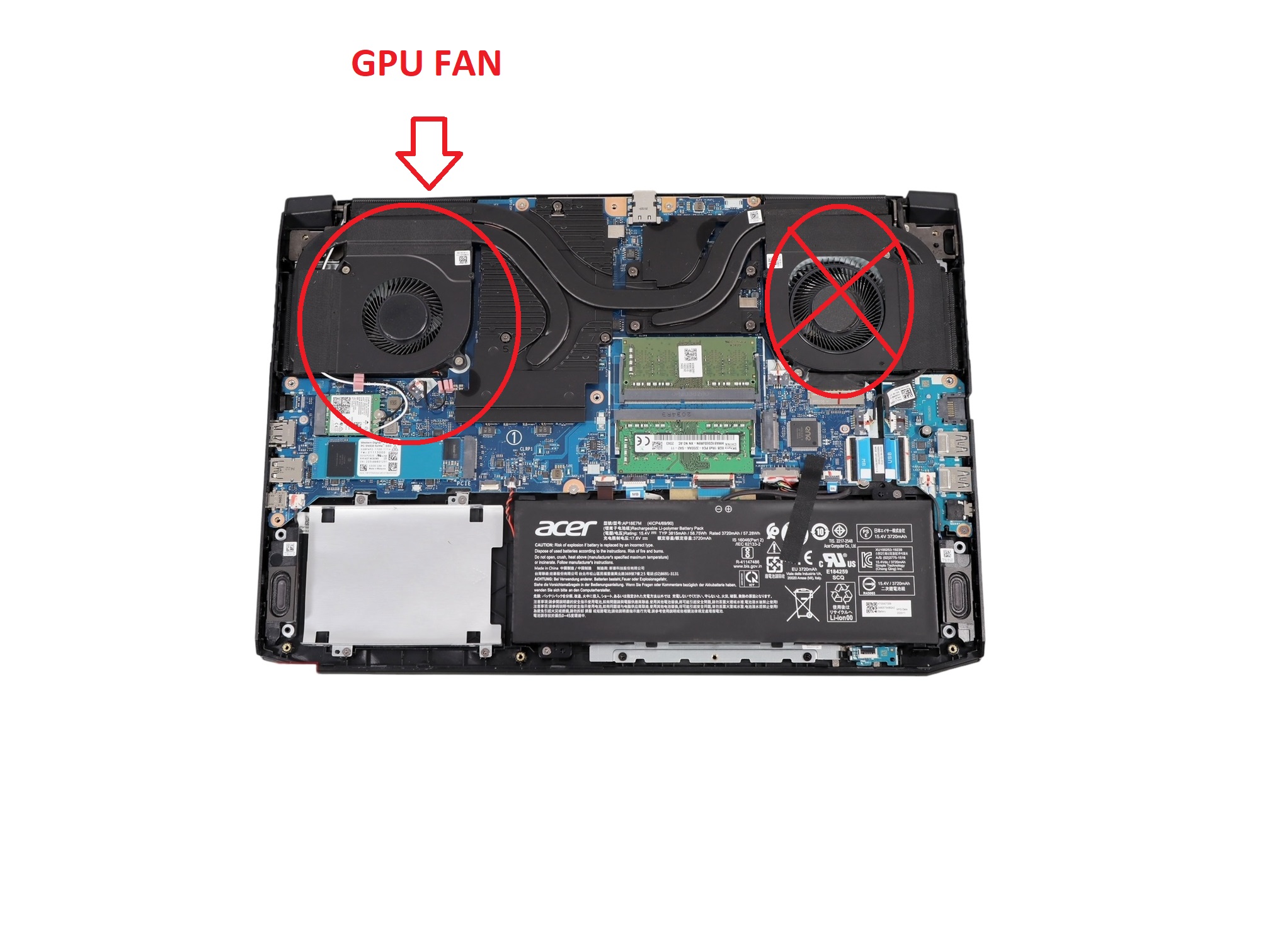 Cooler pentru placa grafica original Acer Nitro 5 AN515-45, AN515-55, AN515-56, AN515-57, AN517-41, AN517-52, AN517-53, Nitro 5 AN517-54, NS85C55-20H15 Cooler pentru placa grafica original Acer Nitro 5 AN515-45, AN515-55, AN515-56, AN515-57, AN517-41, AN517-52, AN517-53, Nitro 5 AN517-54, NS85C55-20H15