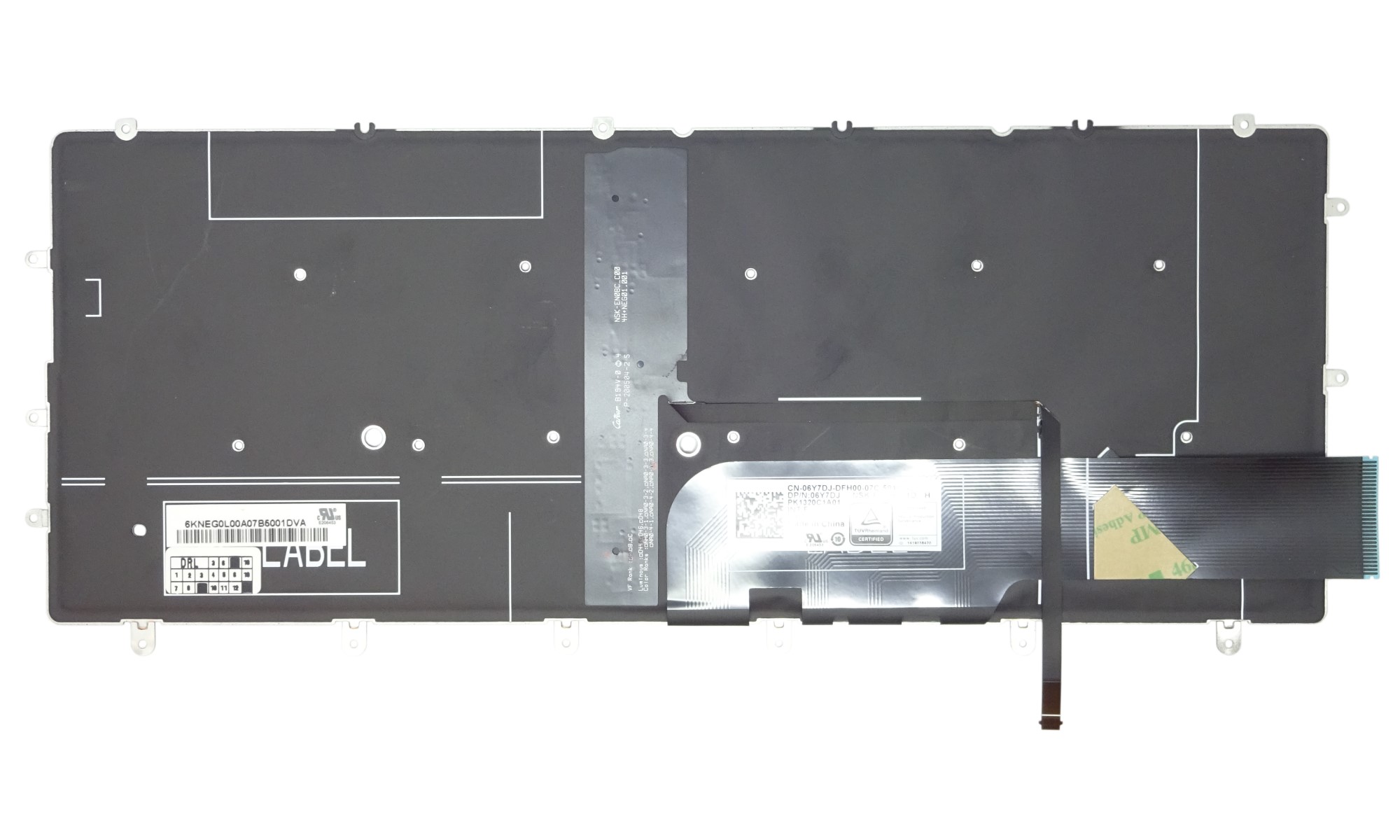 Tastatura originala laptop Dell XPS 13 9305, cu iluminare, layout US, model 6Y7DJ Tastatura originala laptop Dell XPS 13 9305, cu iluminare, layout US, model 6Y7DJ