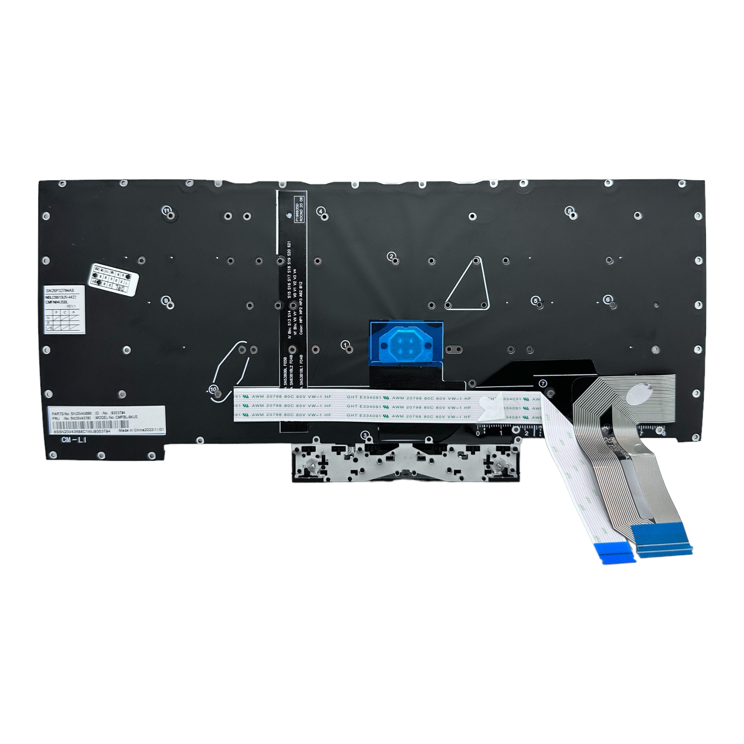 Tastatura compatibila Lenovo ThinkPad T14s (Type 20T0, 20T1), layout US, cu iluminare Tastatura compatibila Lenovo ThinkPad T14s (Type 20T0, 20T1), layout US, cu iluminare