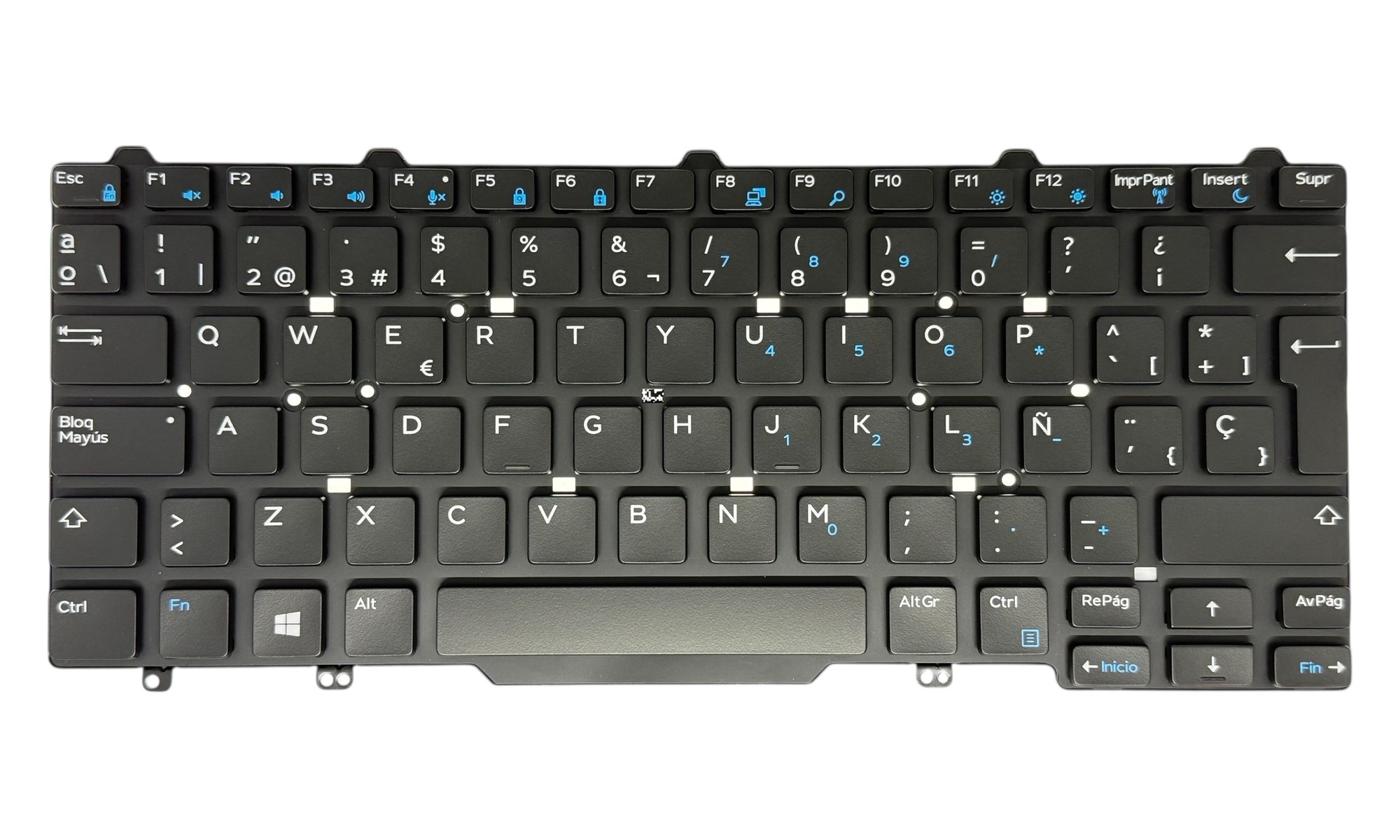 Tastatura originala Dell Latitude 13 3340 3350 E5470 E5450 E7450 E7470, Latitude 5480 5490 5491 5495 7480 7490, US, single pointing, neiluminata, layout UK spaniol Tastatura originala Dell Latitude 13 3340 3350 E5470 E5450 E7450 E7470, Latitude 5480 5490 5491 5495 7480 7490, US, single pointing, neiluminata, layout UK spaniol