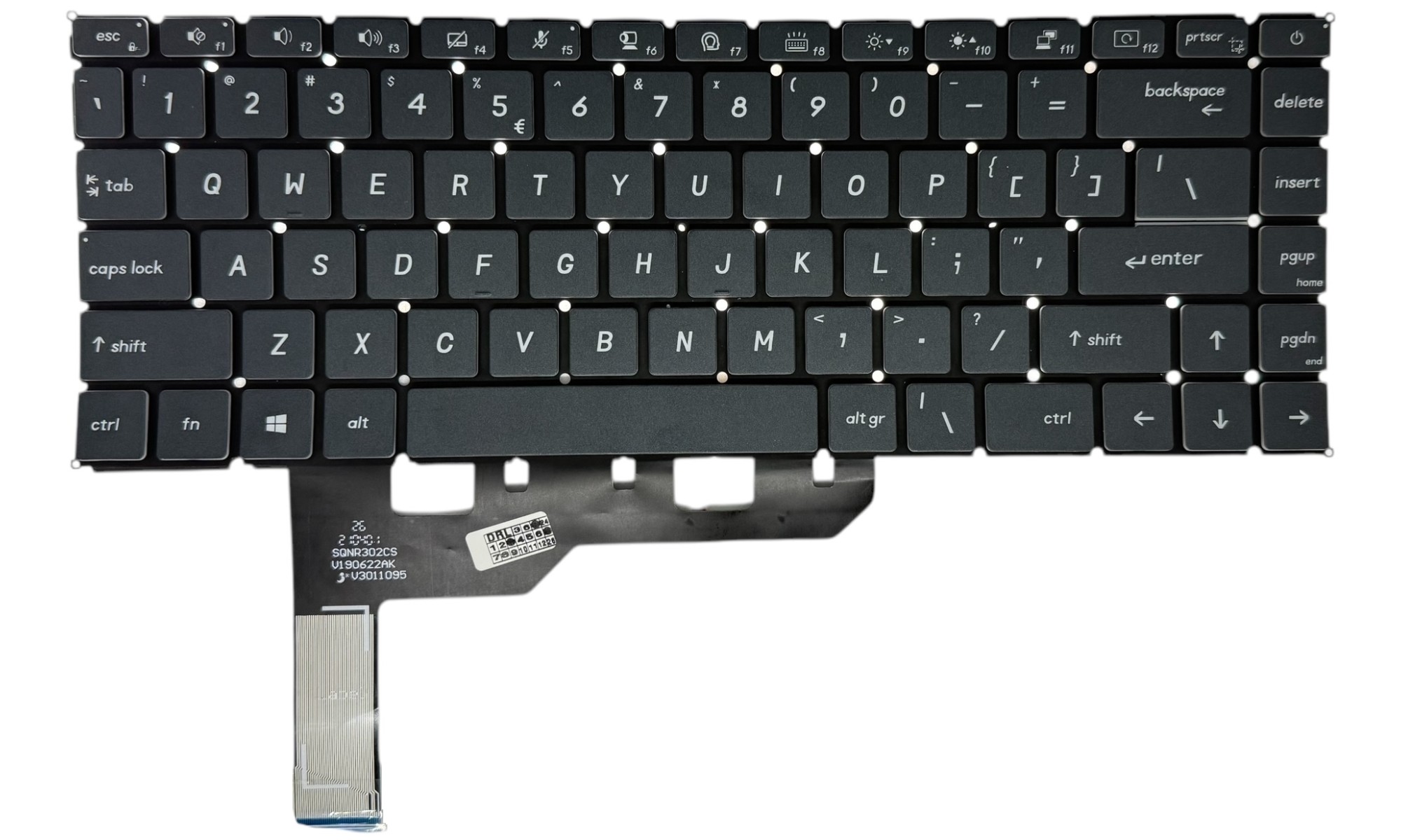 Tastatura laptop compatibila MSI Prestige 14 A10SC, A10RAS, A10RB, A10RBS, Prestige 15 A10SC, Modern 15 A10M, A10RBS, cu iluminare, layout US international Tastatura laptop compatibila MSI Prestige 14 A10SC, A10RAS, A10RB, A10RBS, Prestige 15 A10SC, Modern 15 A10M, A10RBS, cu iluminare, layout US international