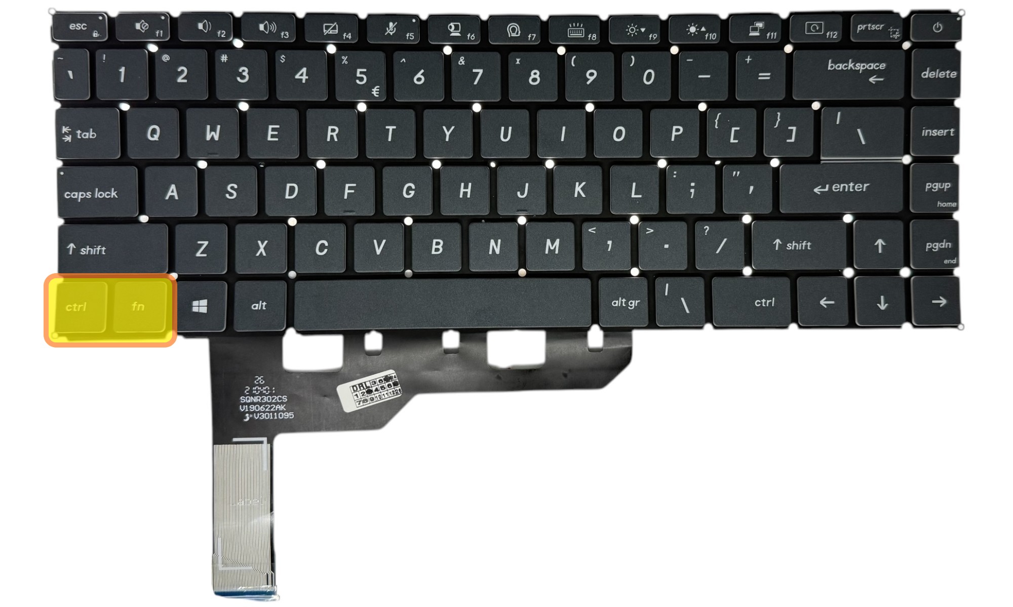 Tastatura laptop compatibila MSI Prestige 14 A10SC, A10RAS, A10RB, A10RBS, Prestige 15 A10SC, Modern 15 A10M, A10RBS, cu iluminare, layout US international Tastatura laptop compatibila MSI Prestige 14 A10SC, A10RAS, A10RB, A10RBS, Prestige 15 A10SC, Modern 15 A10M, A10RBS, cu iluminare, layout US international