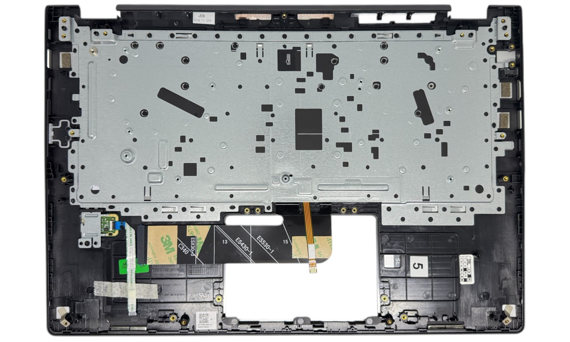 Carcasa superioara cu tastatura Lenovo Flex 6-14IKB, IdeaPad Yoga 530-14IKB, layout US, cu iluminare, cu cititor de amprenta Carcasa superioara cu tastatura Lenovo Flex 6-14IKB, IdeaPad Yoga 530-14IKB, layout US, cu iluminare, cu cititor de amprenta