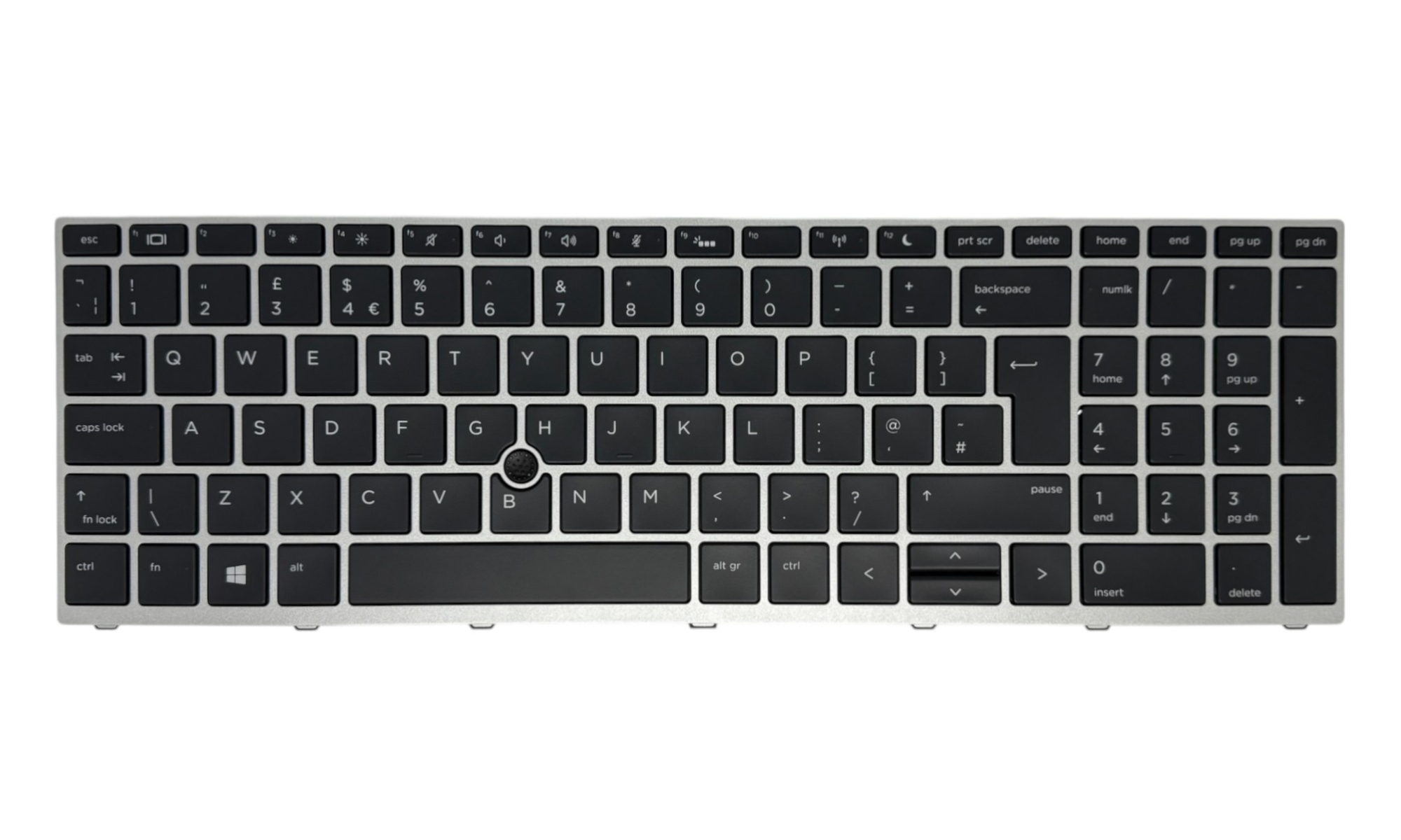 Tastatura originala HP ProBook 650 G4, 650 G5, 655 G4, 655 G5, cu iluminare, layout UK, rama argintie, pointstick, L09595-031 Tastatura originala HP ProBook 650 G4, 650 G5, 655 G4, 655 G5, cu iluminare, layout UK, rama argintie, pointstick, L09595-031