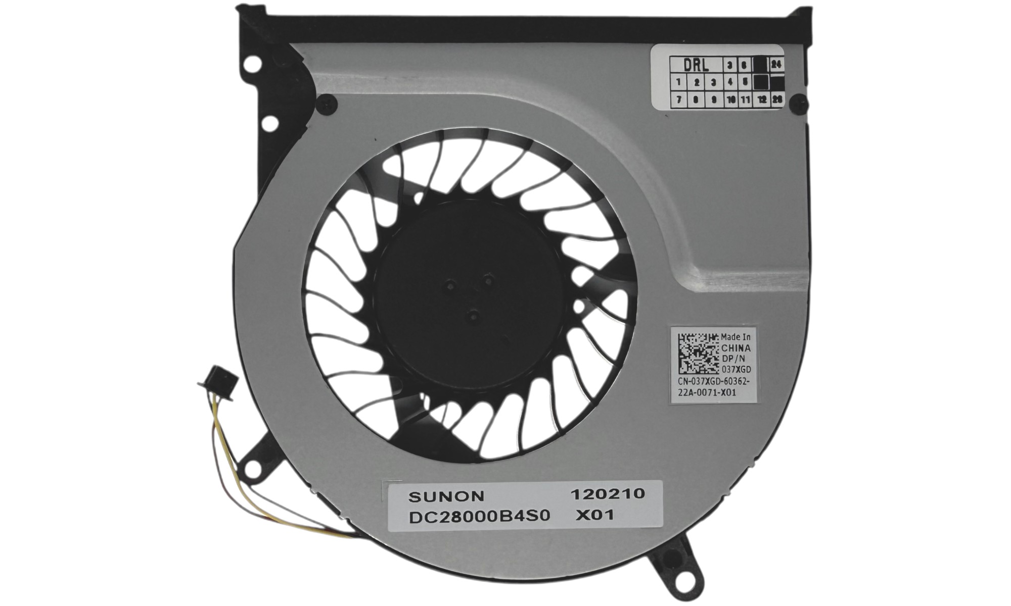 Cooler compatibil Dell XPS 15 L521X, model ADDADC28000B4A0CBNA00, AB08505HX09Q300, OQBL00, DC28000B4F0, DC28000B4S0 EG75070V1-C060-G9A, 37XGD, 037XGD Cooler compatibil Dell XPS 15 L521X, model ADDADC28000B4A0CBNA00, AB08505HX09Q300, OQBL00, DC28000B4F0, DC28000B4S0 EG75070V1-C060-G9A, 37XGD, 037XGD