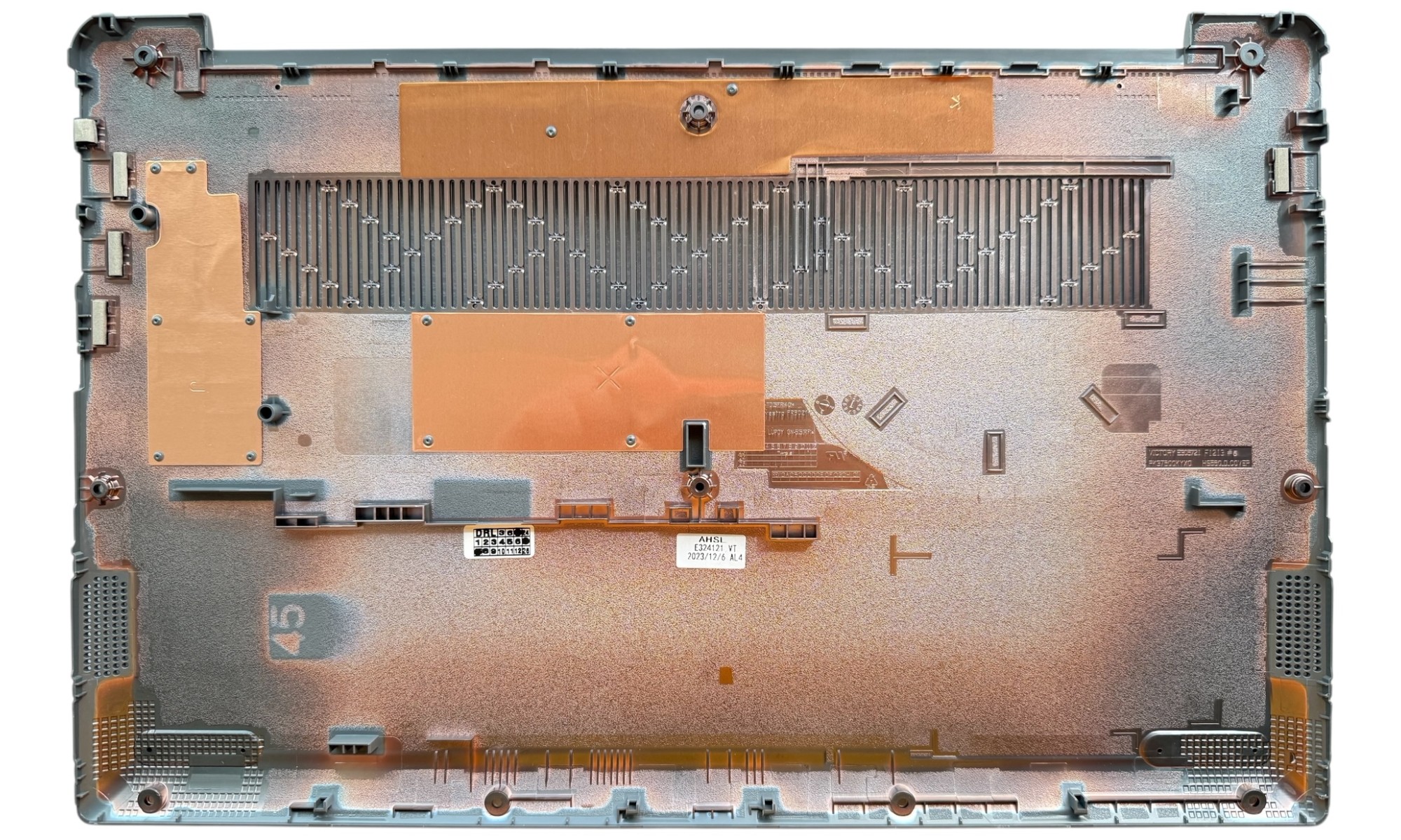Carcasa inferioara bottom compatibila Lenovo IdeaPad 3-15ADA6, 3-15ALC6, 3-15ITL6, gri, model 5CB1D20079 Carcasa inferioara bottom compatibila Lenovo IdeaPad 3-15ADA6, 3-15ALC6, 3-15ITL6, gri, model 5CB1D20079