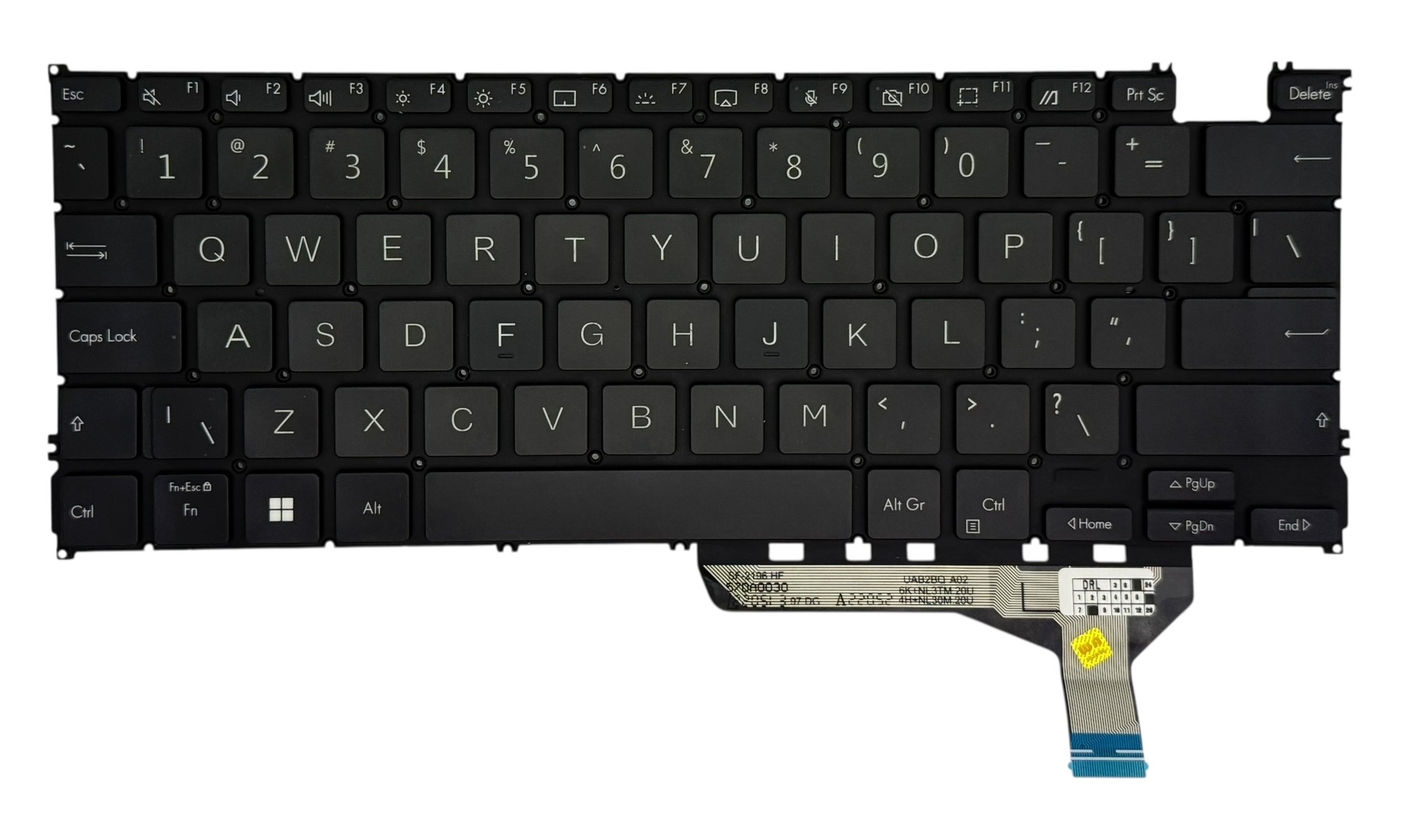 Tastatura compatibila Asus ZenBook S 13 Flip OLED UP5302ZA, layout US, iluminata, neagra Tastatura compatibila Asus ZenBook S 13 Flip OLED UP5302ZA, layout US, iluminata, neagra