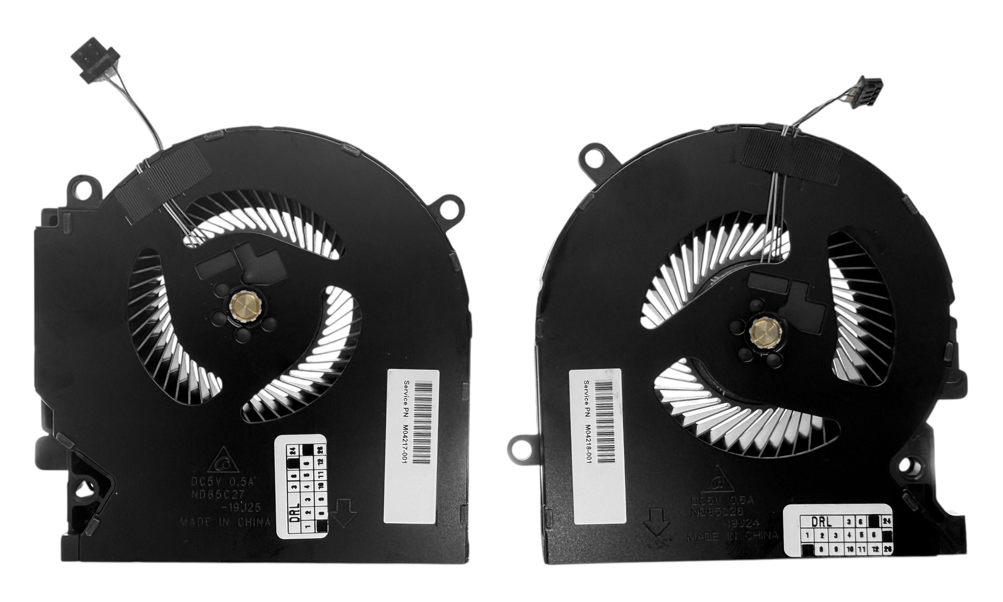 Set coolere ventilatoare compatibile HP Omen 15-EK, 15-EN, DC5V, model M04217-001, M04218-001, ND85C27-19J25, ND85C26-19J24 (varianta 5V) Set coolere ventilatoare compatibile HP Omen 15-EK, 15-EN, DC5V, model M04217-001, M04218-001, ND85C27-19J25, ND85C26-19J24 (varianta 5V)