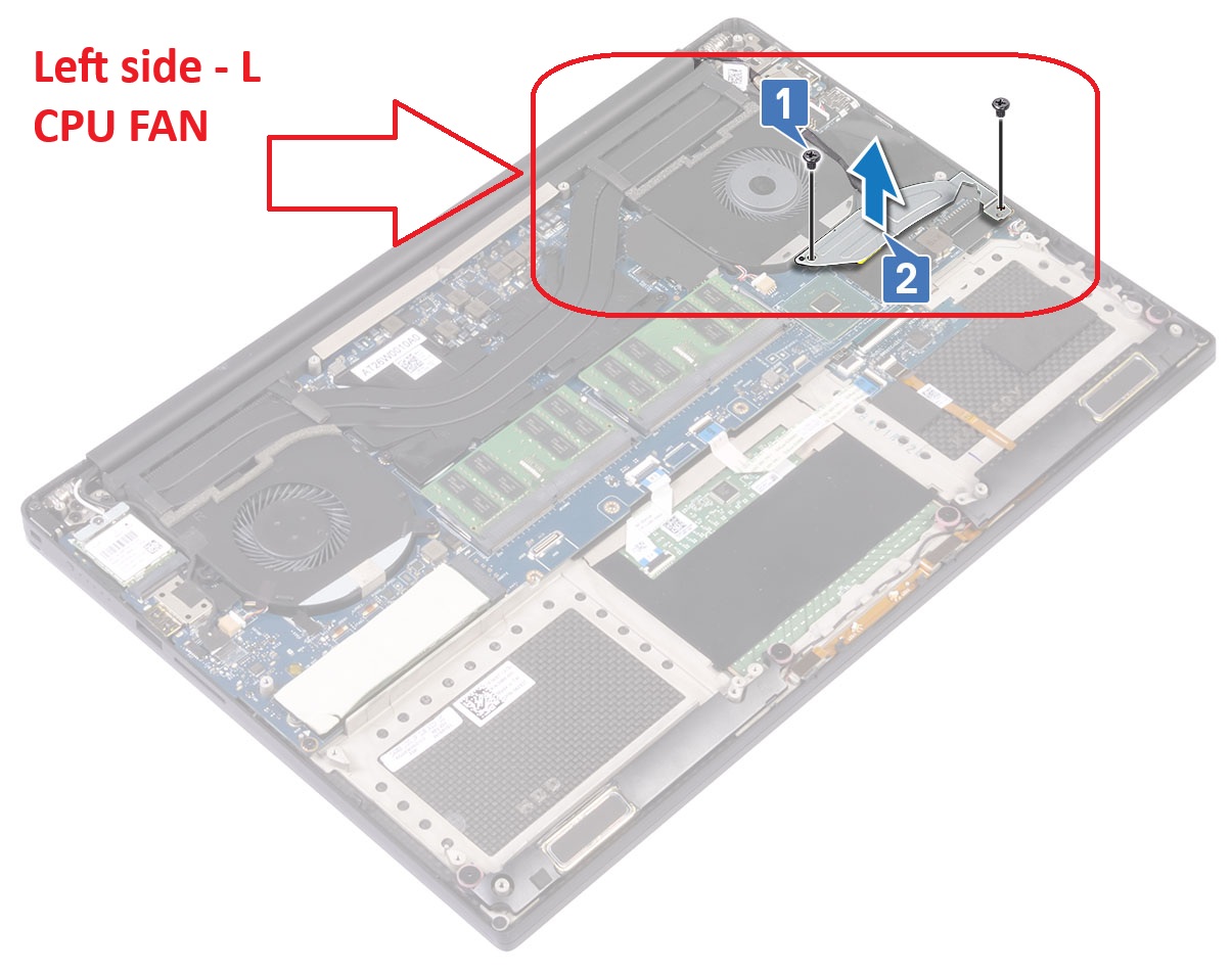 Cooler original CPU procesor (L left) Dell Precision 5530 5540, XPS 15 7590, XPS 15 9570, model 0F01PX 008YY9 DC28000NID0 F01PX 08YY9 Cooler original CPU procesor (L left) Dell Precision 5530 5540, XPS 15 7590, XPS 15 9570, model 0F01PX 008YY9 DC28000NID0 F01PX 08YY9
