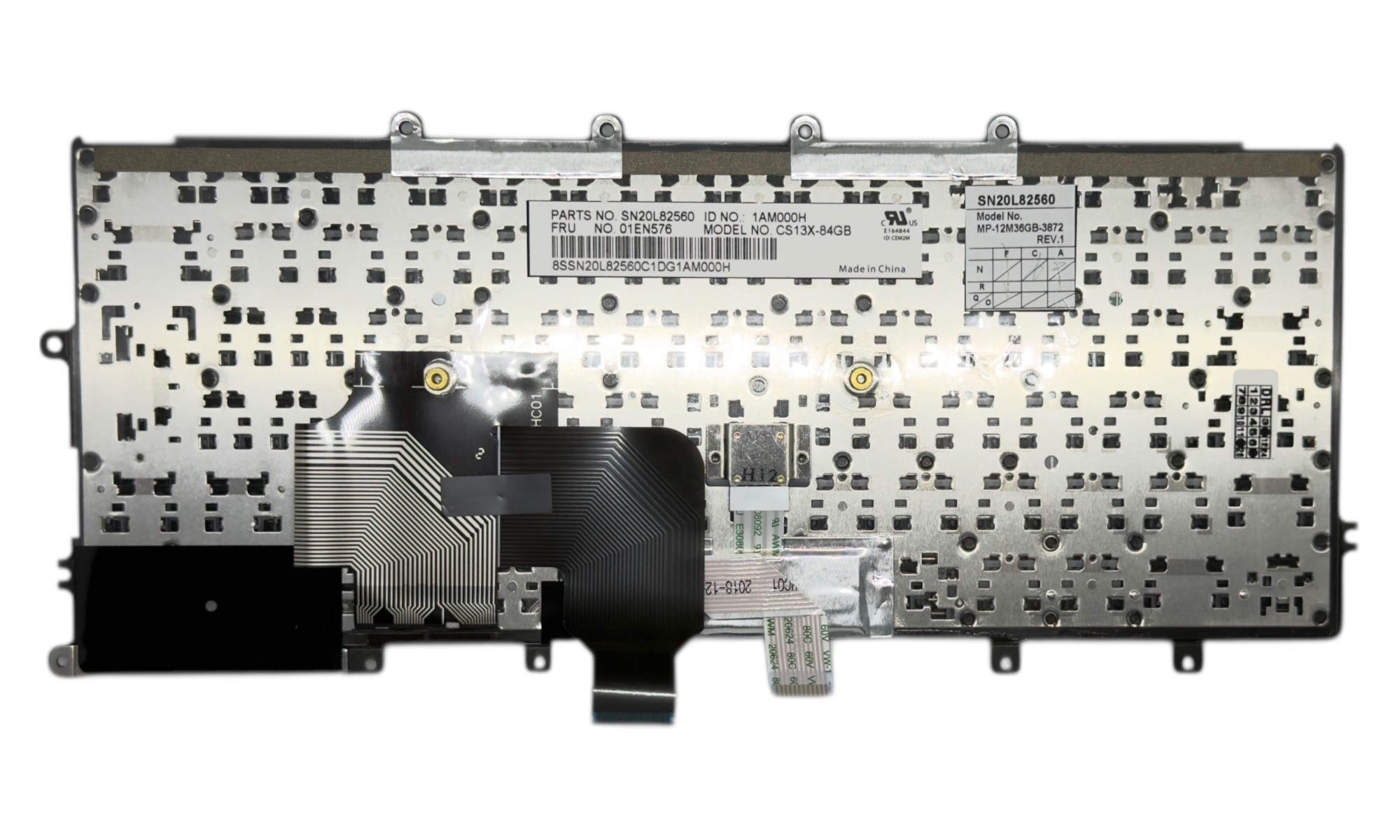 Tastatura originala Lenovo Thinkpad X230S, X240, X240S, X250, X260, X270, A275, fara iluminare, layout UK Tastatura originala Lenovo Thinkpad X230S, X240, X240S, X250, X260, X270, A275, fara iluminare, layout UK