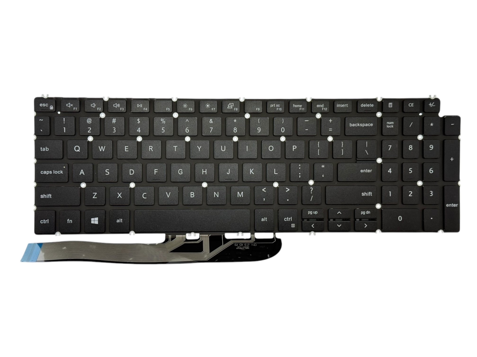 Tastatura compatibila Dell Inspiron 3501, 3505, 5501, 5502, 5584, 5590, 5593, 5594, 5598, 7500, 7590, 7591, 7791, Latitude 3510, Vostro 3500, 3501, 5501, 5502, 5590, 7500, fara iluminare, neagra, layout US, model 0WNM6, 00WNM6, 1FRFK, 01FRFK Tastatura compatibila Dell Inspiron 3501, 3505, 5501, 5502, 5584, 5590, 5593, 5594, 5598, 7500, 7590, 7591, 7791, Latitude 3510, Vostro 3500, 3501, 5501, 5502, 5590, 7500, fara iluminare, neagra, layout US, model 0WNM6, 00WNM6, 1FRFK, 01FRFK