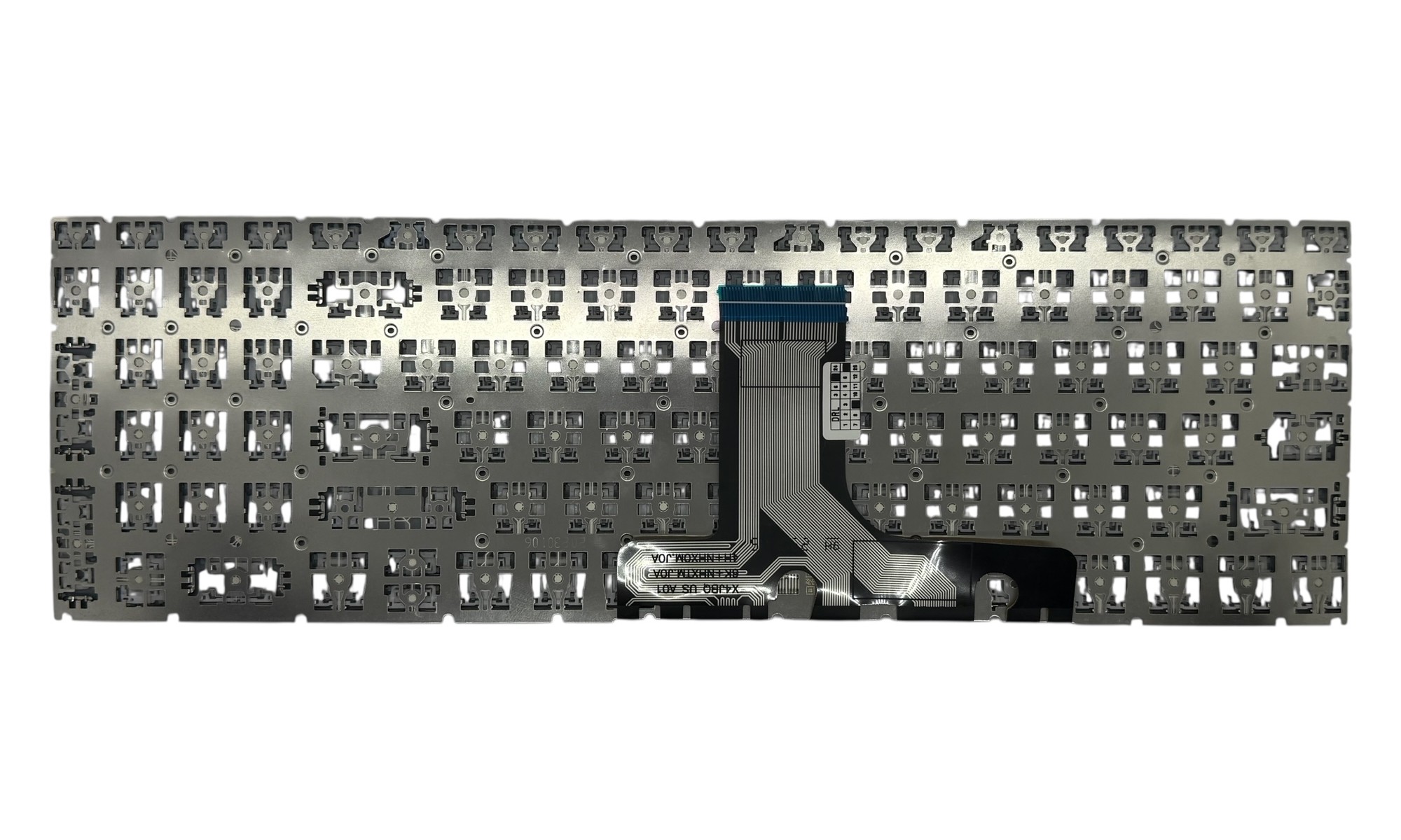 Tastatura compatibila laptop HP 15-FC, 15-FD, gri, fara iluminare, fara rama, layout US Tastatura compatibila laptop HP 15-FC, 15-FD, gri, fara iluminare, fara rama, layout US
