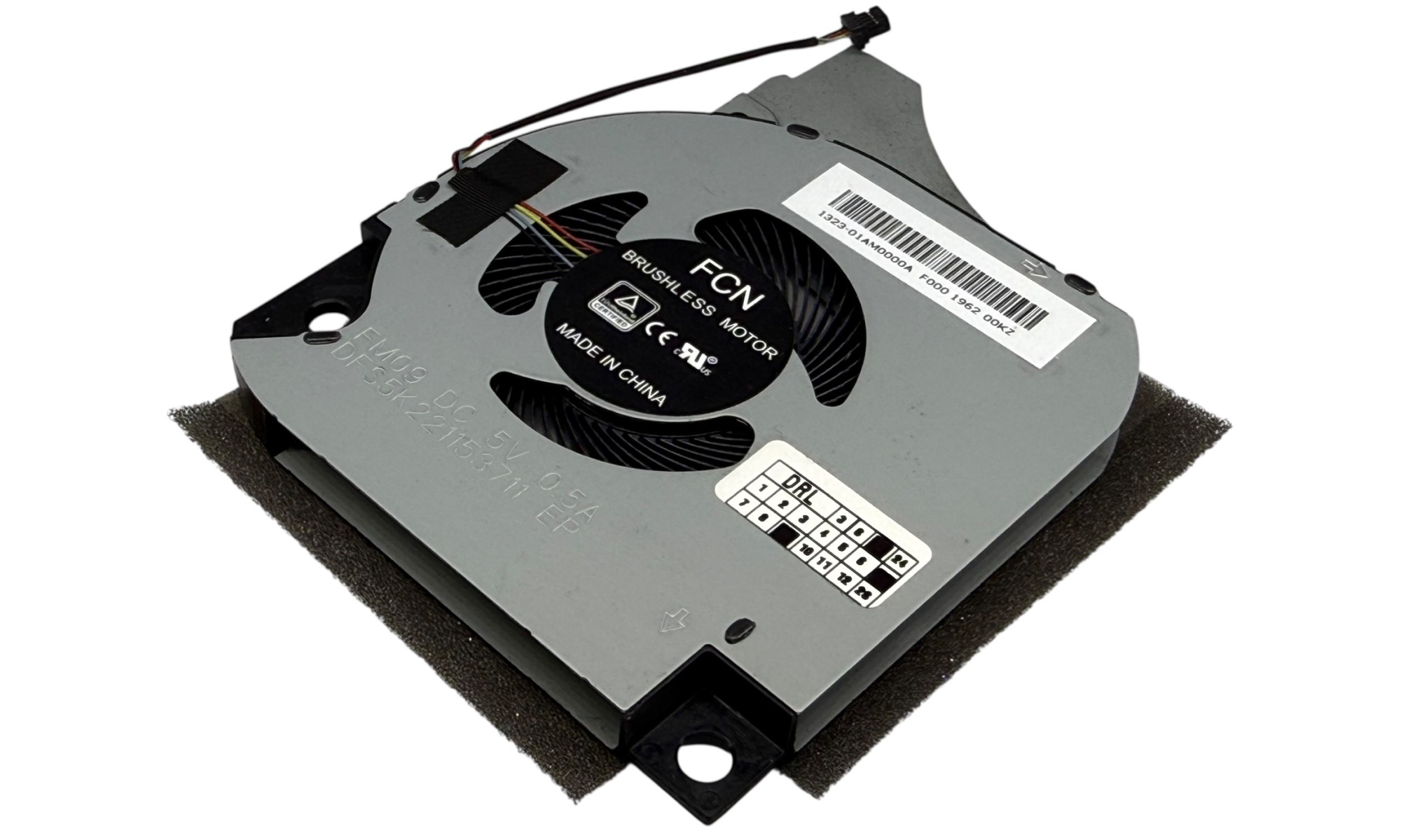Cooler pentru GPU compatibil Dell G Series G5 5590, G7 7790, (DC 5V/0.5A) GTX1050 Ti / GTX 1650, model FK2HP, 0FK2HP, DFS5K221153711 EP, NS85C23-18J31, 1323-01AM0000A Cooler pentru GPU compatibil Dell G Series G5 5590, G7 7790, (DC 5V/0.5A) GTX1050 Ti / GTX 1650, model FK2HP, 0FK2HP, DFS5K221153711 EP, NS85C23-18J31, 1323-01AM0000A