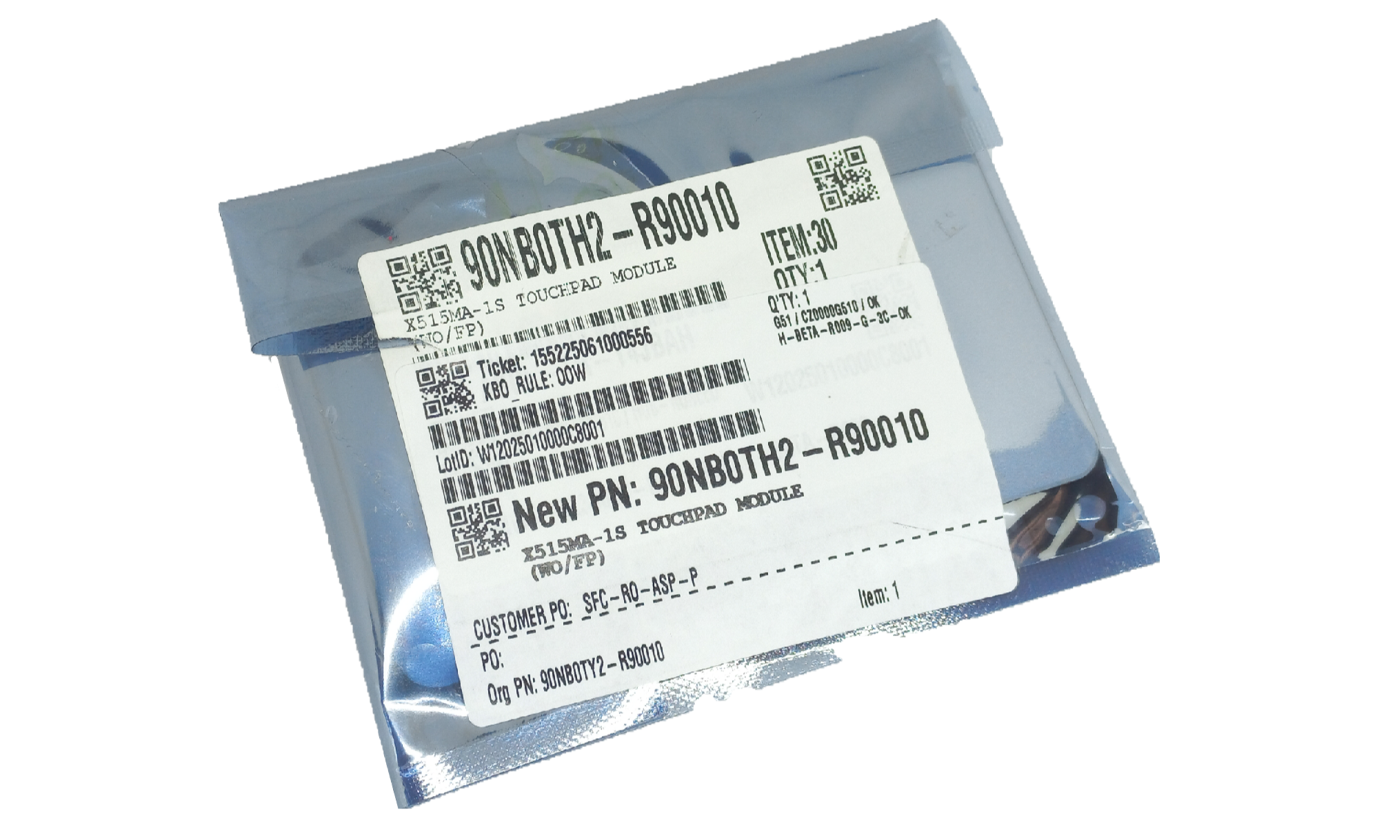 Touchpad original Asus X515DA, X515EA, X515EANS, X515EP, X515EPN, X515FA, X515JA, X515JAB, X515JANS, X515JF, X515JP, X515KA, X515MA, X515MANS, X515UA, argintiu, model 90NB0TH2-R90010 Touchpad original Asus X515DA, X515EA, X515EANS, X515EP, X515EPN, X515FA, X515JA, X515JAB, X515JANS, X515JF, X515JP, X515KA, X515MA, X515MANS, X515UA, argintiu, model 90NB0TH2-R90010