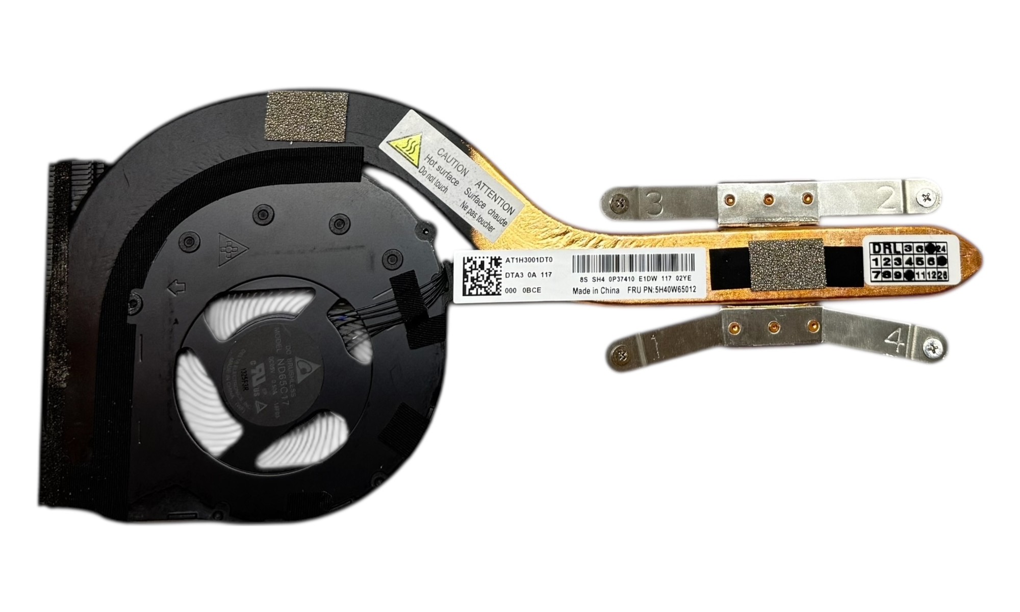 Sistem racire cooler compatibil Lenovo ThinkPad X1 Carbon 7th Gen & 8th Gen, ThinkPad X1 Yoga 4th Gen & 5th Gen, model EG50040S1-CF40-S9A, ND65C17-18F03 Sistem racire cooler compatibil Lenovo ThinkPad X1 Carbon 7th Gen & 8th Gen, ThinkPad X1 Yoga 4th Gen & 5th Gen, model EG50040S1-CF40-S9A, ND65C17-18F03
