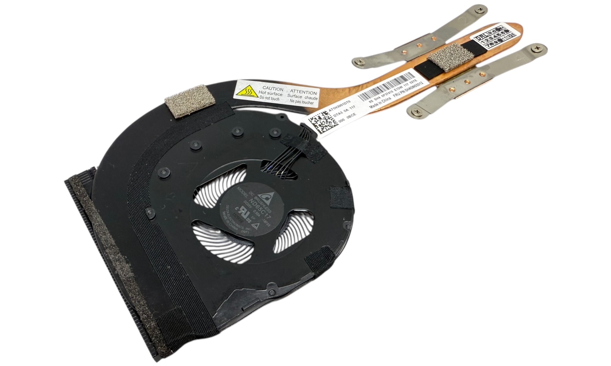 Sistem racire cooler compatibil Lenovo ThinkPad X1 Carbon 7th Gen & 8th Gen, ThinkPad X1 Yoga 4th Gen & 5th Gen, model EG50040S1-CF40-S9A, ND65C17-18F03 Sistem racire cooler compatibil Lenovo ThinkPad X1 Carbon 7th Gen & 8th Gen, ThinkPad X1 Yoga 4th Gen & 5th Gen, model EG50040S1-CF40-S9A, ND65C17-18F03