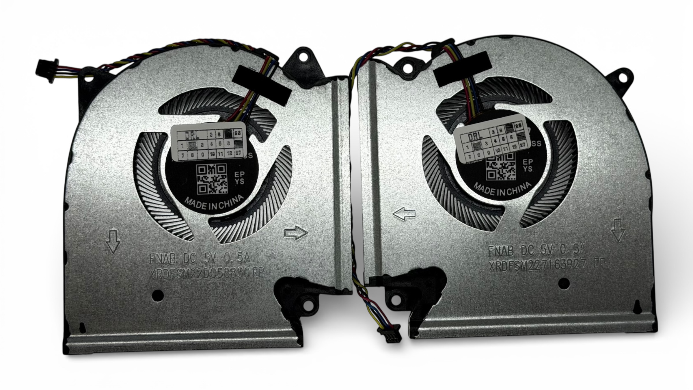 Set coolere compatibile ASUS (5V 0.5A) ROG NS85C59-20G04, DFS5K221153715, NS85C59-20G05, NS85C59-21J10, DFS5K223052835, 13NR0510P01011, 13NR0510P01021, 13NR0510P02011, 13NR0510P02021