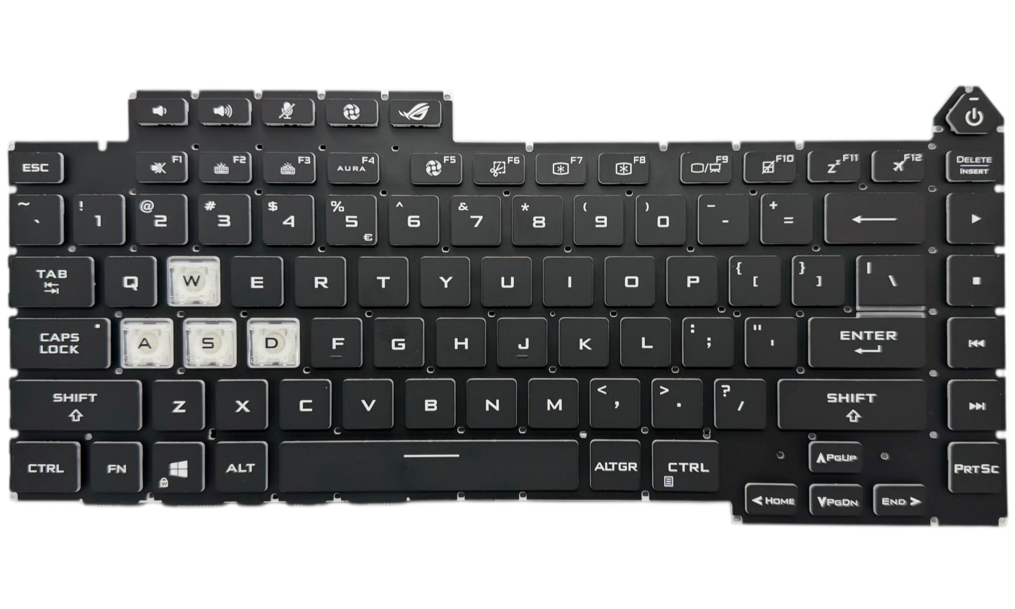 Tastatura compatibila Asus model 0KNR0-4810UI00 ROG Strix G15 G512IC, G513IC G513IE G513IH G513QC G513QE, GL543QE PX513QC, Neagra, Layout US, Iluminare RGB 4-ZONE Tastatura compatibila Asus model 0KNR0-4810UI00 ROG Strix G15 G512IC, G513IC G513IE G513IH G513QC G513QE, GL543QE PX513QC, Neagra, Layout US, Iluminare RGB 4-ZONE