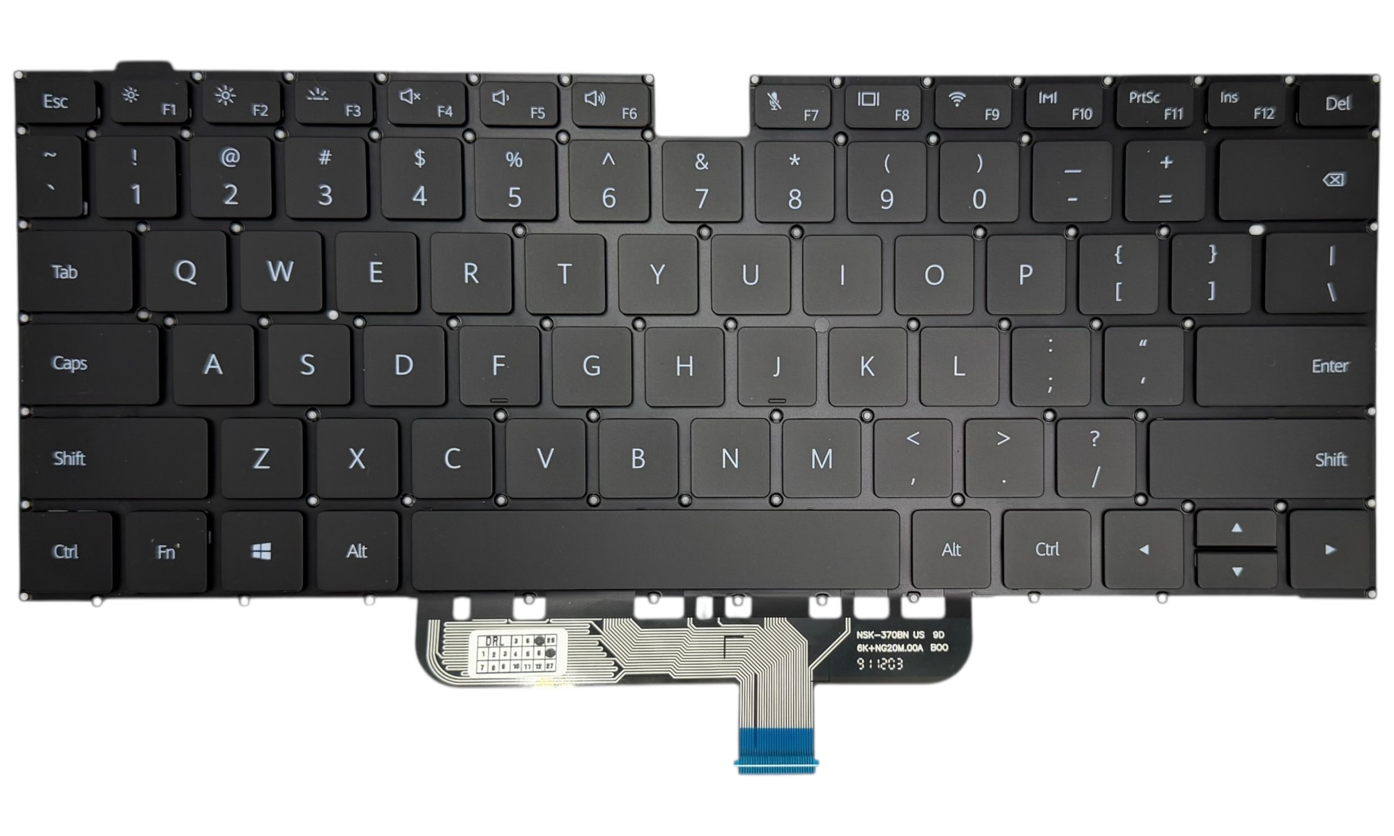 Tastatura compatibila Huawei MateBook D14 2020, D15 2020, Neagra, Layout US, cu iluminare Tastatura compatibila Huawei MateBook D14 2020, D15 2020, Neagra, Layout US, cu iluminare