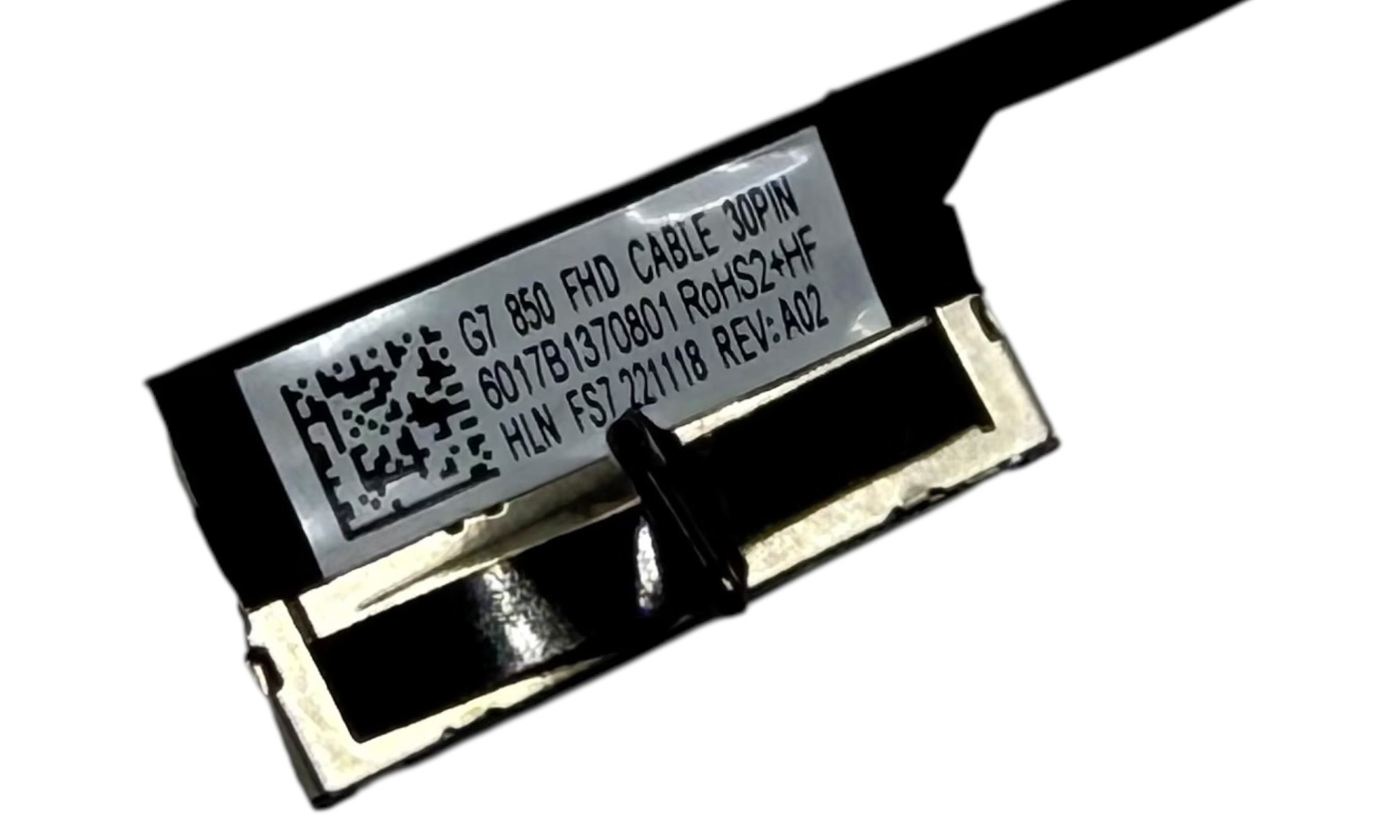 Cablu video compatibil HP EliteBook 850 G7, 855 G7, 850 G8, 855 G8 pentru display cu 30 pini non-touch, model 6017B1370801, 6017B1372201 Cablu video compatibil HP EliteBook 850 G7, 855 G7, 850 G8, 855 G8 pentru display cu 30 pini non-touch, model 6017B1370801, 6017B1372201