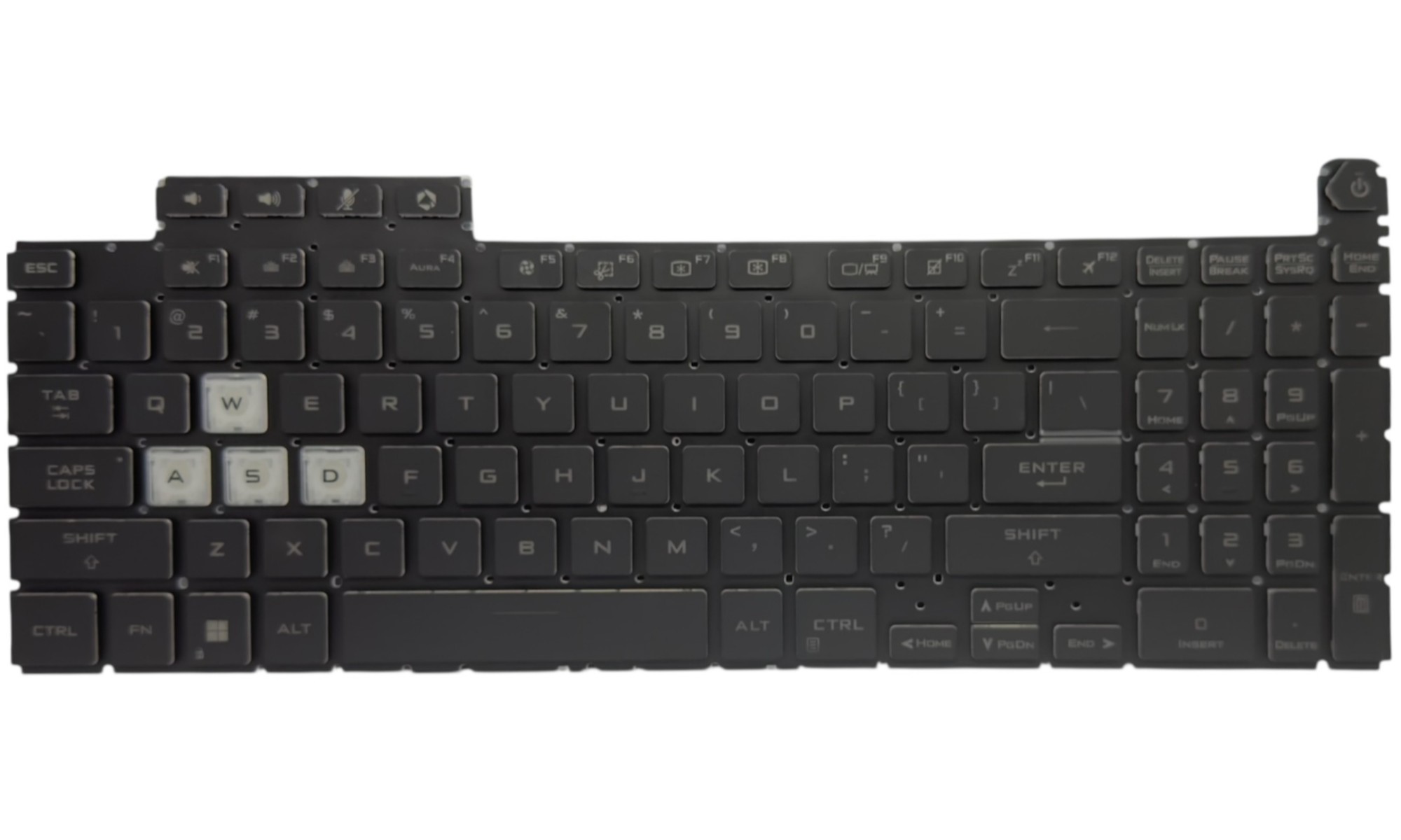 Tastatura compatibila Asus TUF Gaming F15 FA507RC, FA507RE, FX507ZC, FX507ZC4, FX507ZE, FX507ZM, FX507ZR, Neagra, Layout US, Iluminare RGB 1-ZONE Tastatura compatibila Asus TUF Gaming F15 FA507RC, FA507RE, FX507ZC, FX507ZC4, FX507ZE, FX507ZM, FX507ZR, Neagra, Layout US, Iluminare RGB 1-ZONE