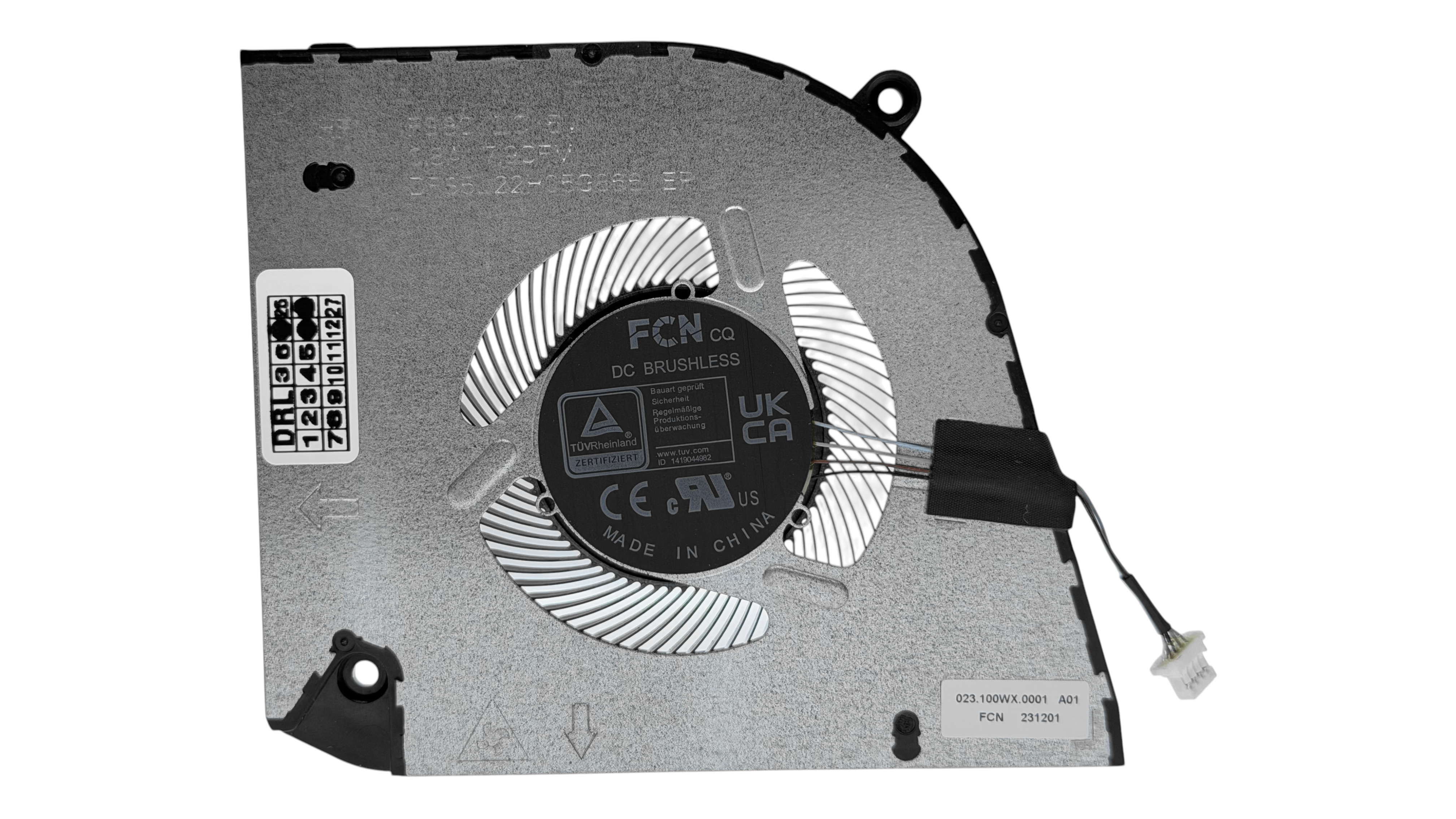 Cooler FCN compatibil DELL Inspiron 14 Plus 7440 (2024), model DFS5L22H05G866, 023.100WX.0001, WG5N2, 0WG5N2 Cooler FCN compatibil DELL Inspiron 14 Plus 7440 (2024), model DFS5L22H05G866, 023.100WX.0001, WG5N2, 0WG5N2