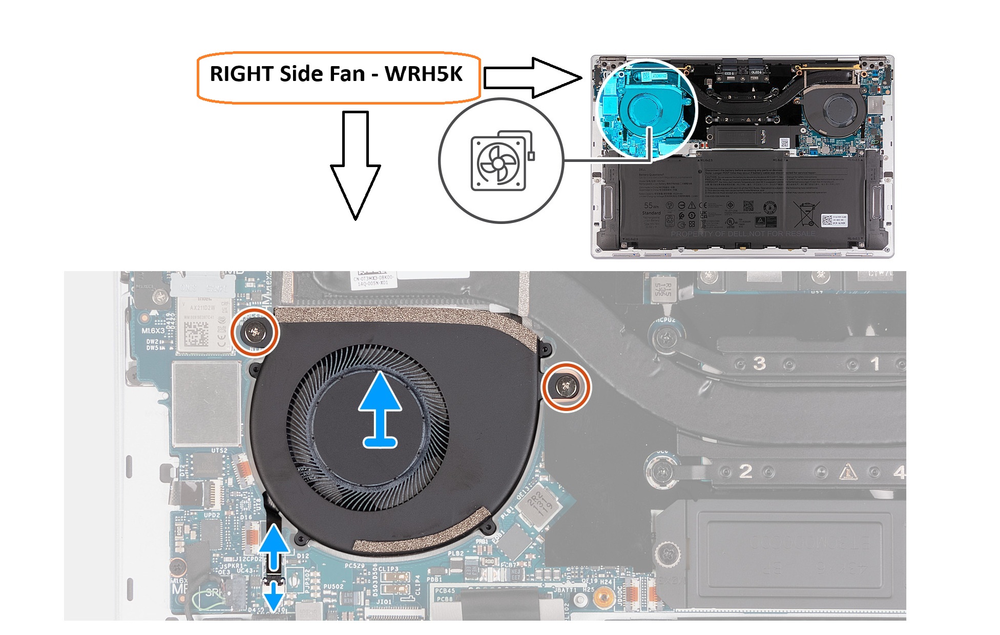 Set coolere Dreapta si Stanga Dell XPS 13 Plus 9320 (2022), modele WRH5K, ND55C98-21A05, DC28000W1DL, DC28000W1SL, EG50040S1-CQ50-S9A, XTRJG, DC28000W0SL, DC28000W0DL, ND55C97-21A04, EG50040S1-CQ40-S9A Set coolere Dreapta si Stanga Dell XPS 13 Plus 9320 (2022), modele WRH5K, ND55C98-21A05, DC28000W1DL, DC28000W1SL, EG50040S1-CQ50-S9A, XTRJG, DC28000W0SL, DC28000W0DL, ND55C97-21A04, EG50040S1-CQ40-S9A
