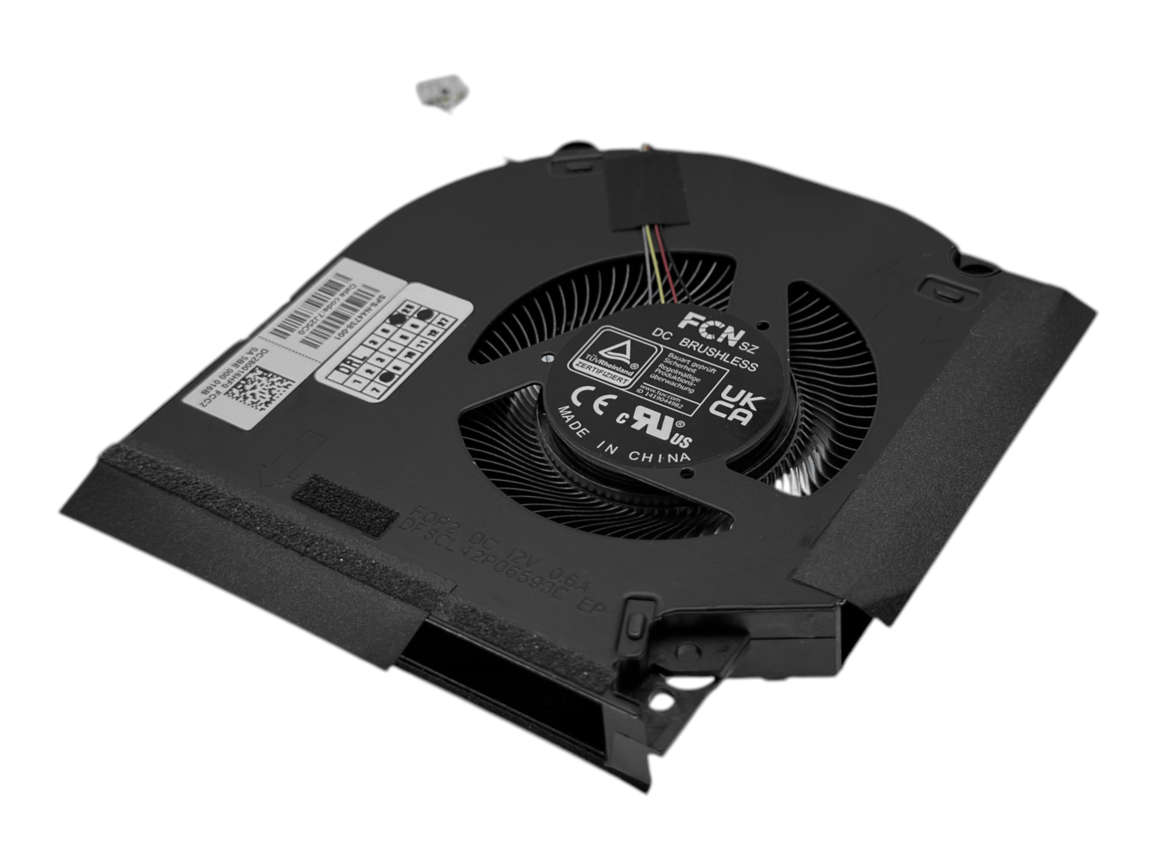 Cooler GPU "Fan2" HP OMEN 16-AE, 16T-AE, 16-W, 16T-W, 16-WD, 16T-WD, 16-WF, 16T-WF, 16-X, 16Z-X, 16-XD, 16Z-XD, 16-XF, 16Z-XF, Victus 16-R, 16T-R, 16-S, 16T-S cu TDP 80W, model DFSCL42P06593C, DC280016HF0 Cooler GPU "Fan2" HP OMEN 16-AE, 16T-AE, 16-W, 16T-W, 16-WD, 16T-WD, 16-WF, 16T-WF, 16-X, 16Z-X, 16-XD, 16Z-XD, 16-XF, 16Z-XF, Victus 16-R, 16T-R, 16-S, 16T-S cu TDP 80W, model DFSCL42P06593C, DC280016HF0