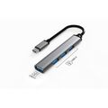 Docking hub de incarcare eSTUFF cu USB-C, 4 porturi USB 3.0