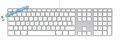 Tastatura numerica originala Apple