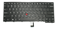 Tastatura compatibila Lenovo Thinkpad E431, E440, L440, L450, L460, T431s, T440, T440p, T440s, T450, T450s, T460, neagra, layout US, cu iluminare