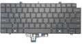 Tastatura compatibila Dell Pro 14 PC14250, PC14255, Pro 14 Plus PB14250, PB14255, Pro Max 14 MC14250, gri, cu iluminare, layout US