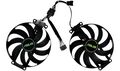 Set ventilatoare placa grafica GPU Asus Nvidia Dual GeForce RTX 3050/ 3060, Dual Radeon RX 6400, RX 6500 XT, 9 cm, 6 pini