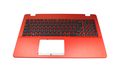 Carcasa superioara si tastatura originala Asus X542UF rosu, fara iluminare