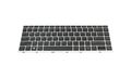 Tastatura compatibila HP ProBook 430 G5, rama argintie, fara iluminare