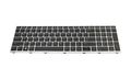 Tastatura compatibila HP ProBook 450 G5, rama argintie, fara iluminare