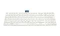 Tastatura laptop Toshiba Satellite C50-A C55-A, alba