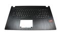 Carcasa superioara si tastatura iluminata Asus ROG PX753VD, Layout US, RGB, set Boxe