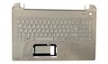 Carcasa superioara si tastatura Toshiba Satellite L50-B, L50D-B, L55-B, L55D-B, alba, layout UK