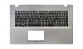 Carcasa superioara si tastatura originala Asus X Series P1700UA, P1700UQ, P1700UV, R702UV, R702UA, R702UQ, S705UQ layout international, fara iluminare