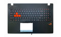 Carcasa superioara si tastatura originala Asus ZX53VW, layout US, cu modul iluminare