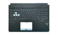 Carcasa superioara si tastatura originala Asus TUF FX505DT, FX505GD, FX505GE, layout US, cu modul iluminare RGB