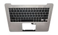 Carcasa superioara si tastatura originala Asus ZenBook UX305CA, fara iluminare, layout US, culoare Aurora Metallic, model 90NB0AA5-R31UI1
