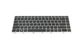 Tastatura compatibila HP ProBook 440 G5, rama argintie, cu iluminare