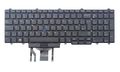 Tastatura originala Dell Latitude 5580, 5590, 5591, neagra, cu iluminare, layout UK, model FP37Y